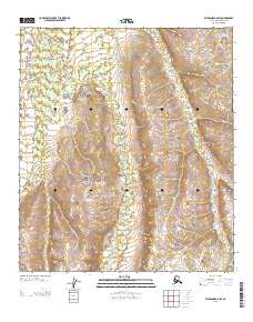 Fairbanks A-6 SW 2013 topographic map thumbnail