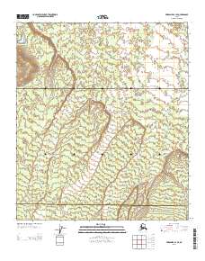 Fairbanks B-1 SE topographic map thumbnail