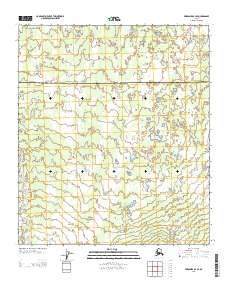 Fairbanks B-4 SE topographic map thumbnail