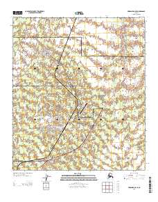 Fairbanks B-5 SE topographic map thumbnail