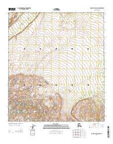 Mount Hayes D-5 NW topographic map thumbnail
