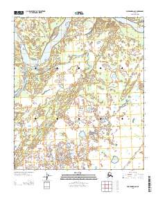 Fairbanks D-6 SE topographic map thumbnail