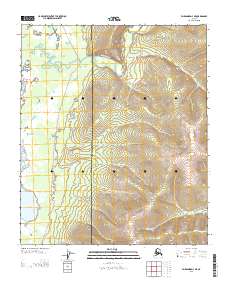 Fairbanks D-4 NE 2013 topographic map thumbnail