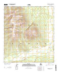 Tanacross C-3 SE topographic map thumbnail