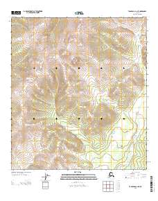 Tanacross C-2 NE topographic map thumbnail