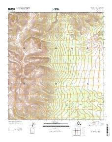 Tanacross C-3 NE topographic map thumbnail