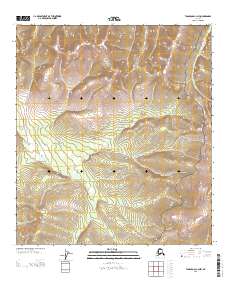 Tanacross C-3 NW topographic map thumbnail