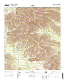 Tanacross C-4 NW topographic map thumbnail