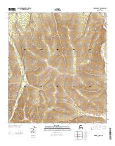 Tanacross D-3 SE topographic map thumbnail