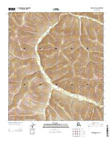 Tanacross D-2 NE topographic map thumbnail