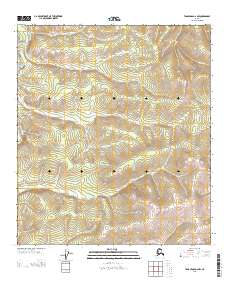 Tanacross D-2 NW topographic map thumbnail