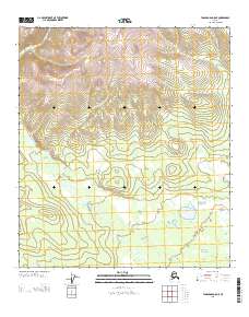 Tanacross D-5 NE topographic map thumbnail