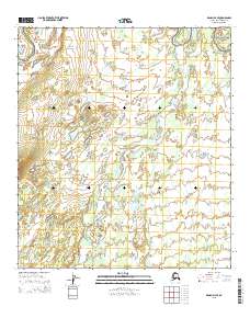 Denali D-4 SE 2015 topographic map thumbnail
