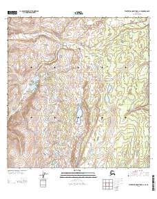 Talkeetna Mountains A-1 SE 2013 topographic map thumbnail