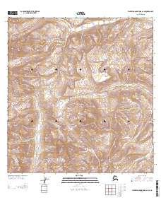 Talkeetna Mountains A-2 SE 2013 topographic map thumbnail