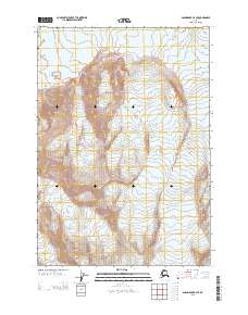 Anchorage B-4 SE 2013 topographic map thumbnail