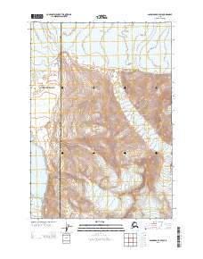 Anchorage B-4 SW 2013 topographic map thumbnail