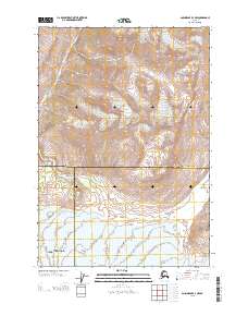 Anchorage B-4 NW 2013 topographic map thumbnail