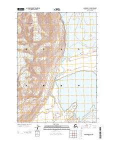 Anchorage B-5 SE 2013 topographic map thumbnail