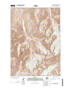 Anchorage B-5 SW 2013 topographic map thumbnail