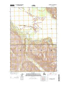 Anchorage B-5 NW 2013 topographic map thumbnail