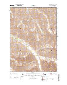 Anchorage B-6 SW 2013 topographic map thumbnail