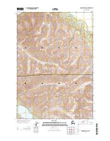 Anchorage B-6 NE 2013 topographic map thumbnail