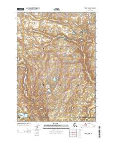 Tyonek B-4 SE topographic map thumbnail