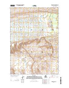 Tyonek B-5 SW topographic map thumbnail