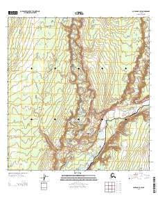 Gulkana B-3 SW 2013 topographic map thumbnail