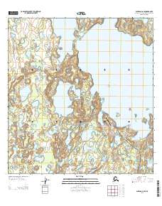 Gulkana B-6 SE 2013 topographic map thumbnail