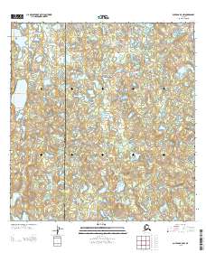 Gulkana B-5 NW 2013 topographic map thumbnail