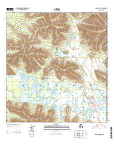 Nabesna C-1 NE 2013 topographic map thumbnail