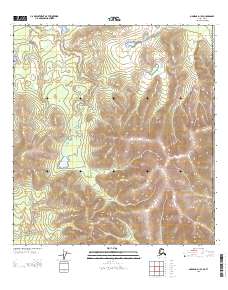 Nabesna D-1 SE 2013 topographic map thumbnail