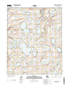 Teshekpuk A-3 SE 2013 topographic map thumbnail