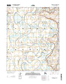 Teshekpuk A-3 SW 2013 topographic map thumbnail