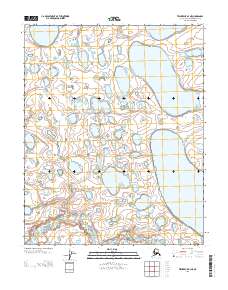 Teshekpuk A-3 NE 2013 topographic map thumbnail
