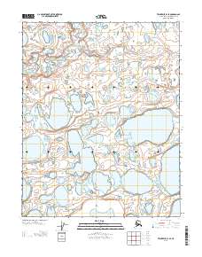 Teshekpuk B-1 SE 2013 topographic map thumbnail