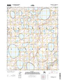 Teshekpuk B-2 SE 2013 topographic map thumbnail