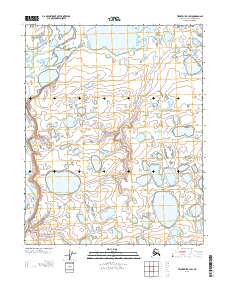 Teshekpuk B-3 SW 2013 topographic map thumbnail