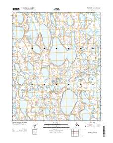 Teshekpuk B-4 NW 2013 topographic map preview