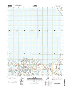 Teshekpuk C-1 SE 2013 topographic map thumbnail