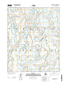 Teshekpuk C-3 SW 2013 topographic map thumbnail