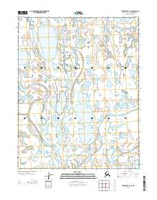 Teshekpuk C-4 SE 2013 topographic map thumbnail