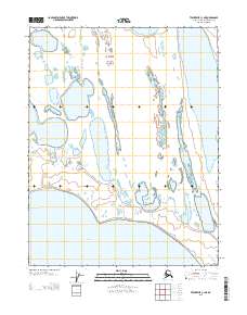 Teshekpuk C-1 NE 2013 topographic map thumbnail