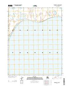 Teshekpuk C-2 NE 2013 topographic map thumbnail