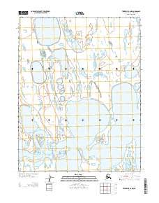 Teshekpuk C-2 NW 2013 topographic map thumbnail