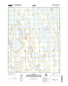 Teshekpuk D-4 NE 2013 topographic map thumbnail