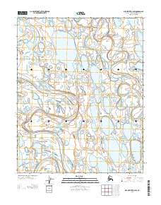 Meade River B-2 SW 2013 topographic map preview