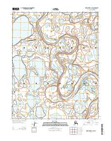 Meade River B-3 NE 2013 topographic map thumbnail